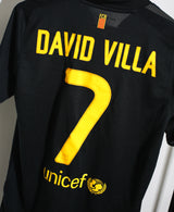 Barcelona 2011-12 David Villa Away Kit (M)