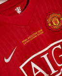 Manchester United 2008 Ronaldo CL Final Home Kit (L)