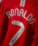 Manchester United 2008 Ronaldo CL Final Home Kit (L)