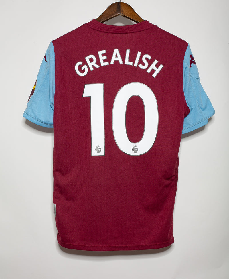 Aston Villa 2019-20 Grealish Home Kit (M)