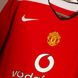 Manchester United 2004-05 Heinze Home Kit (XL)