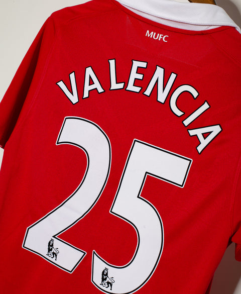 Manchester United 2010-11 Valencia Home Kit (M)