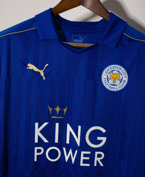 Leicester City 2016-17 Mahrez Home Kit (L)