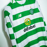 Celtic 2018-19 Weah Long Sleeve Home Kit (M)