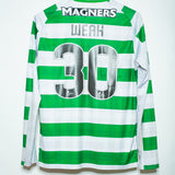 Celtic 2018-19 Weah Long Sleeve Home Kit (M)