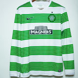 Celtic 2013-14 Virgil Long Sleeve Home Kit (M)
