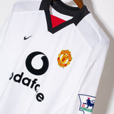 Manchester United 2002-03 Beckham Long Sleeve Away Kit (M)