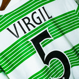 Celtic 2013-14 Virgil Long Sleeve Home Kit (M)