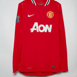 Manchester United 2011-12 Rooney Long Sleeve Home Kit (L)