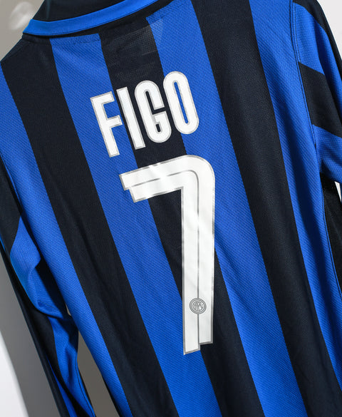 Inter Milan Long Sleeve #7 Figo