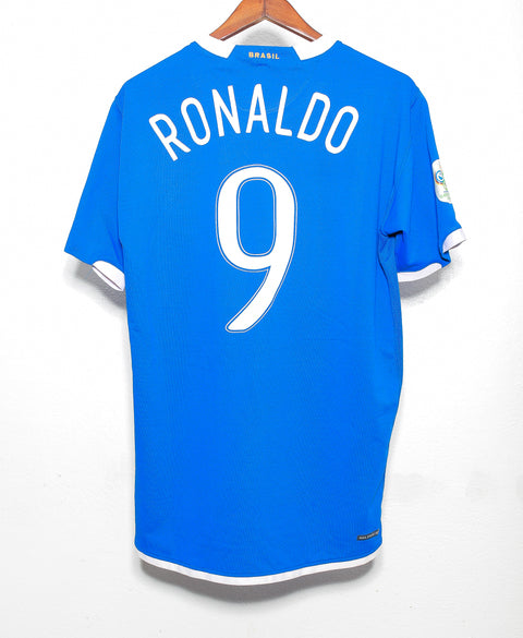 2006 Brazil Away #9 Ronaldo  ( XL )