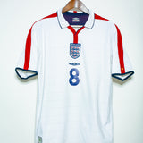England 2003 Scholes Home Kit (L)