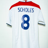 England 2003 Scholes Home Kit (L)