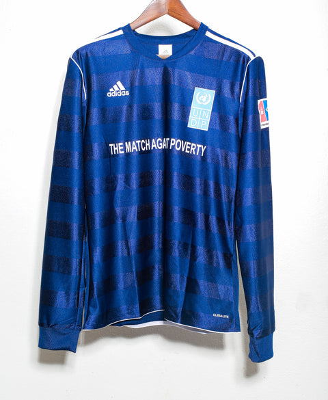 2011 Match Against Poverty Long Sleeve #9 Ronaldo BNWT ( L )