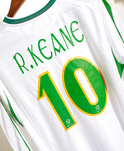 2008 Ireland Away Long Sleeve #10 Keane BNWT ( XL )