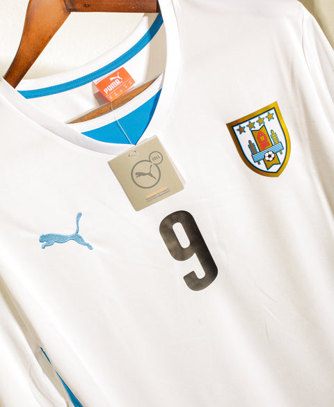 2014 Uruguay Away #9 Suarez BNWT ( XL )