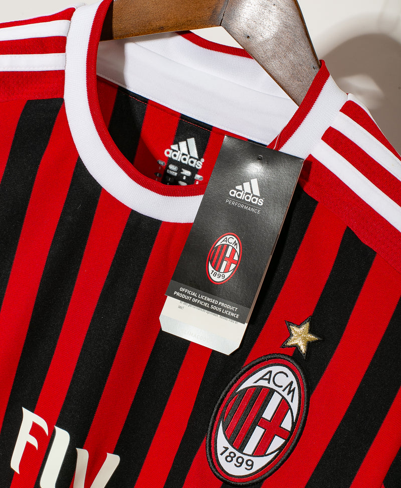 AC Milan 2011-12 Home Kit BNWT (S) SOLD IN STORE