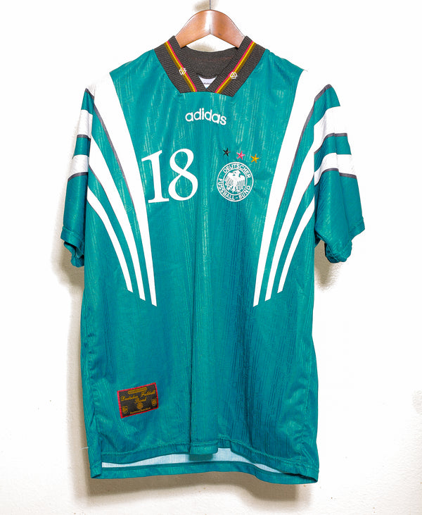 1996 Germany Away Klinsmann #18 ( XL )