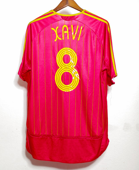 2006 Spain Home #8 Xavi ( XL )