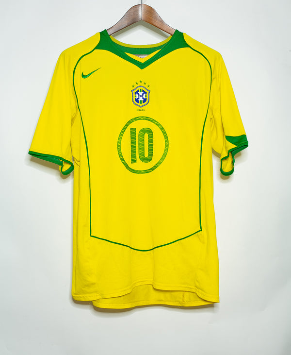 Brazil 2014 Ronaldinho Home Kit (L)