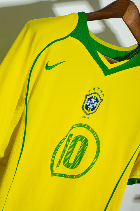 Brazil 2014 Ronaldinho Home Kit (L)