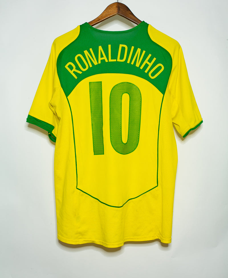 Brazil 2014 Ronaldinho Home Kit (L)