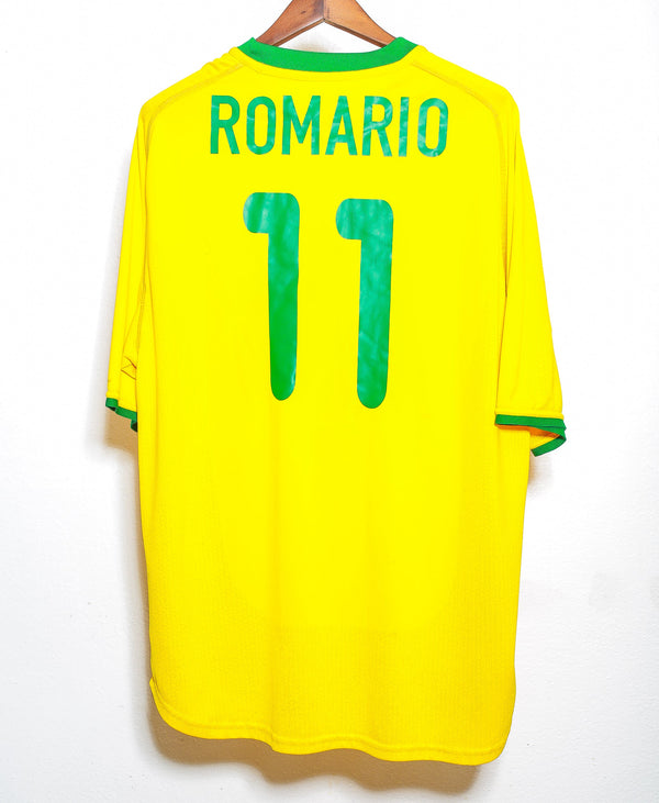 Brazil Home #11 Romario  ( XL )