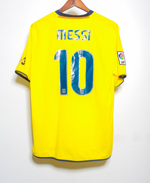 2008 - 2009 FC Barcelona Away #10 Messi ( L )