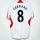 Liverpool 2007-08 Gerrard Home Kit (M)
