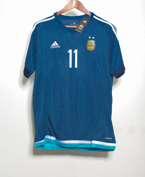 2015 Argentina Away #11 Kun Aguero BNWT ( L )