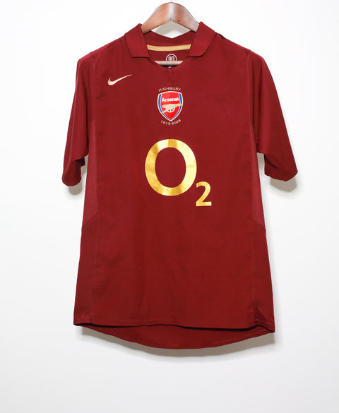 2005 - 2006 Arsenal Home #10 Bergkamp ( M )