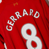 Liverpool 2013-14 Gerrard Long Sleeve Home Kit (L)