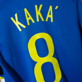 Brazil 2008 Kaka Away Kit (L)