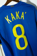 Brazil 2008 Kaka Away Kit (L)