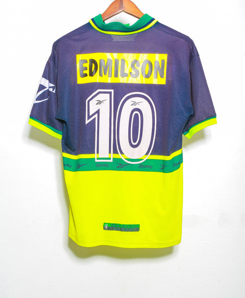 1998 - 1999 Sporting CP Away #10 Edmilson ( L )