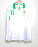 2008 Ivory Coast Away Long Sleeve BNWT #11 Drogba ( XL )
