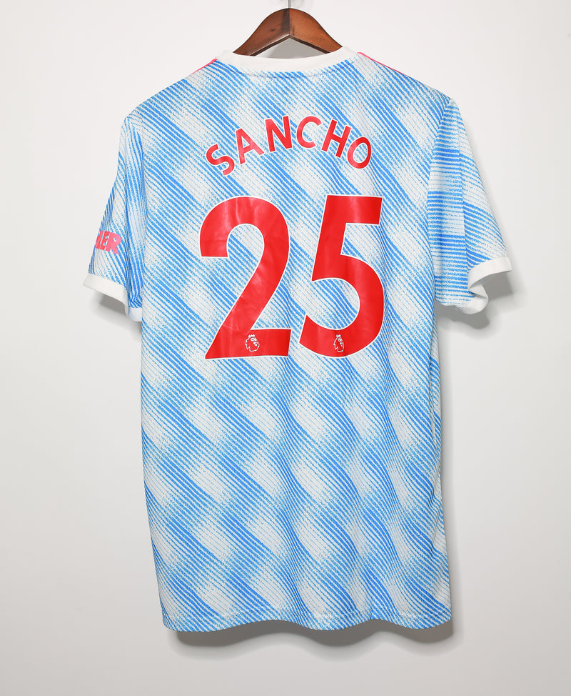 2021 - 2022 Manchester United Away #25 Sancho ( XL )