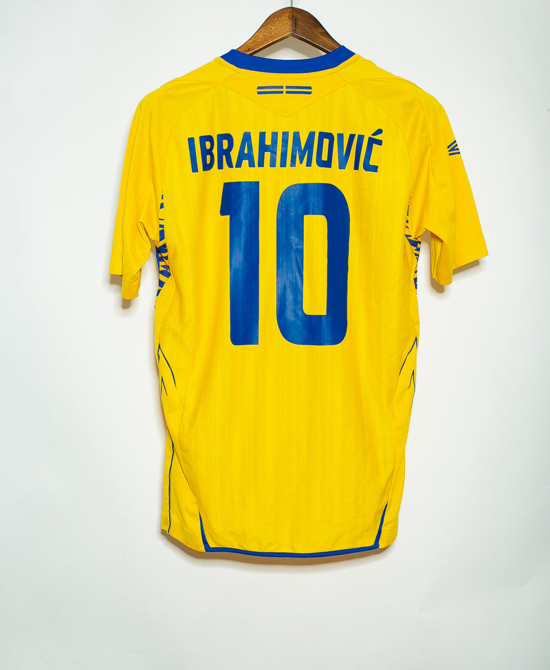Sweden 2008 Ibrahimovic Home Kit (S)