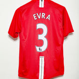 Manchester United 2007-08 Evra Home Kit (M)