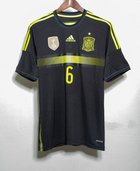 2014 Spain Away #6 Iniesta ( L )