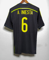 2014 Spain Away #6 Iniesta ( L )