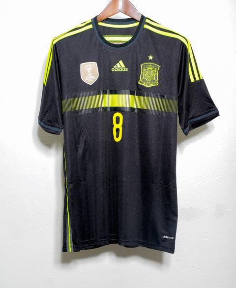 2014 Spain Away #8 Xavi ( L )