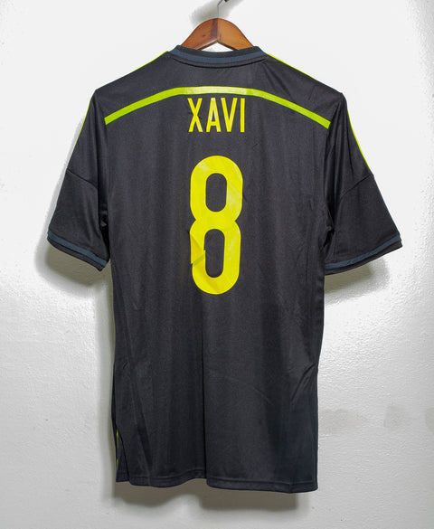 2014 Spain Away #8 Xavi ( L )