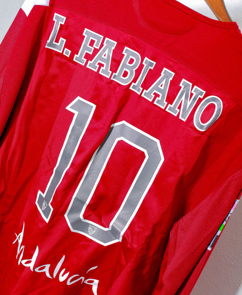 2007 - 2008 Sevilla Away #10 Luis Fabiano ( XXL )