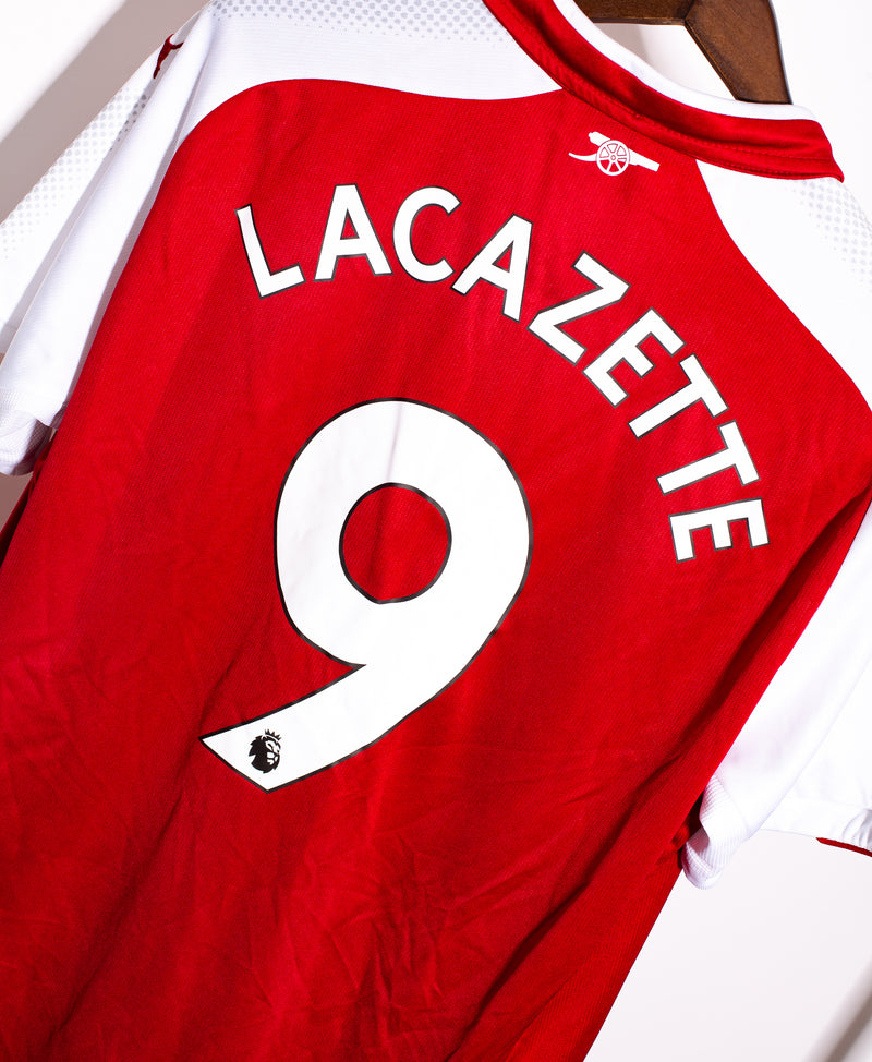 Arsenal 2017-18 Lacazette Home Kit (L)
