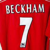 Manchester United 1998-99 Beckham Home Kit (L)