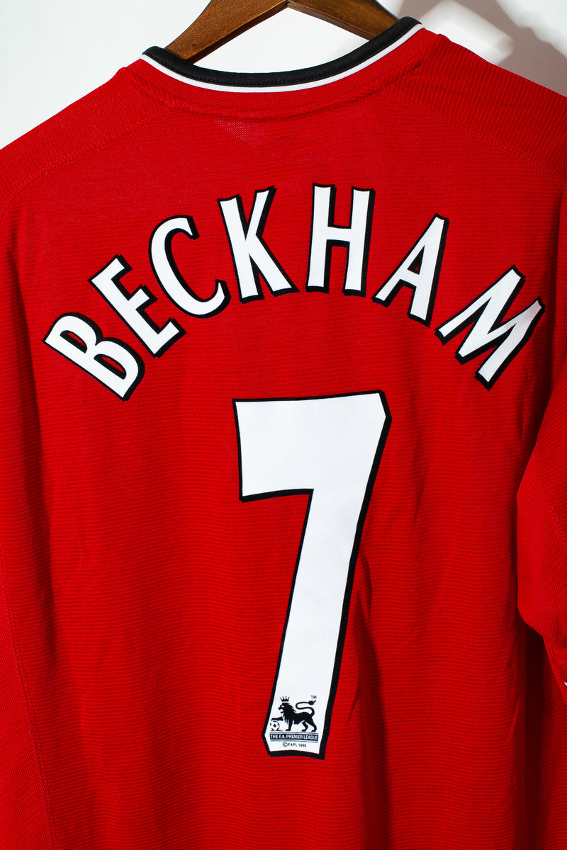 Manchester United 2000-01 Beckham Home Kit (2XL)