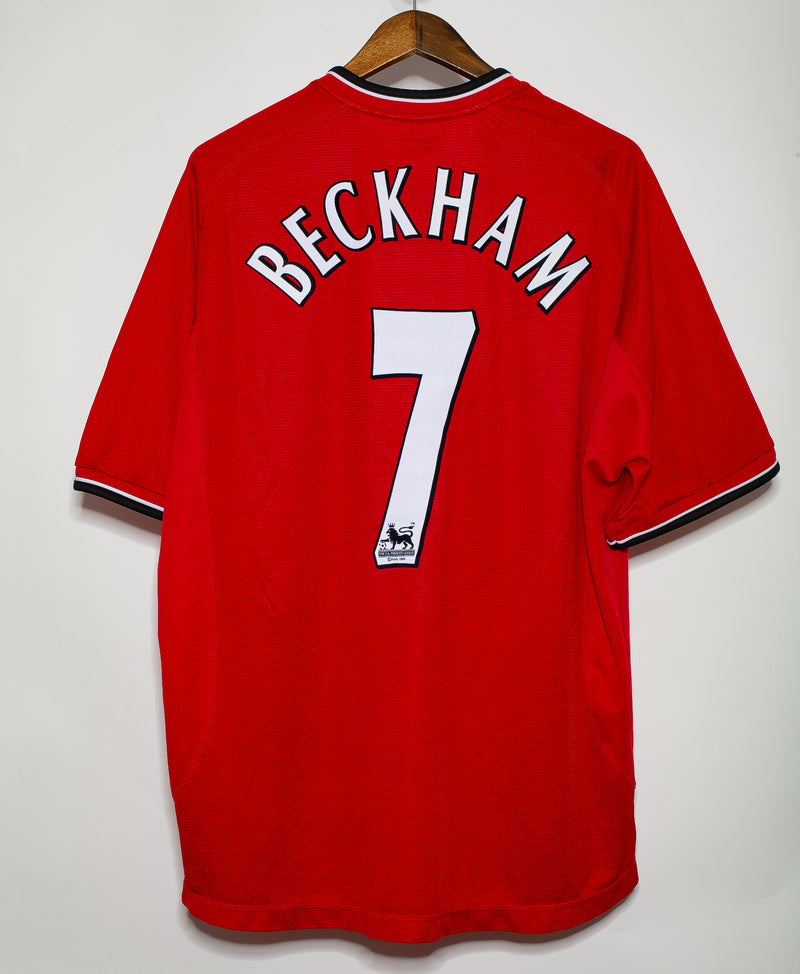 Manchester United 2000-01 Beckham Home Kit (2XL)
