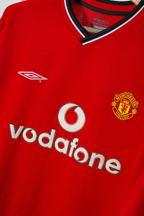 Manchester United 2000-01 Beckham Home Kit (2XL)