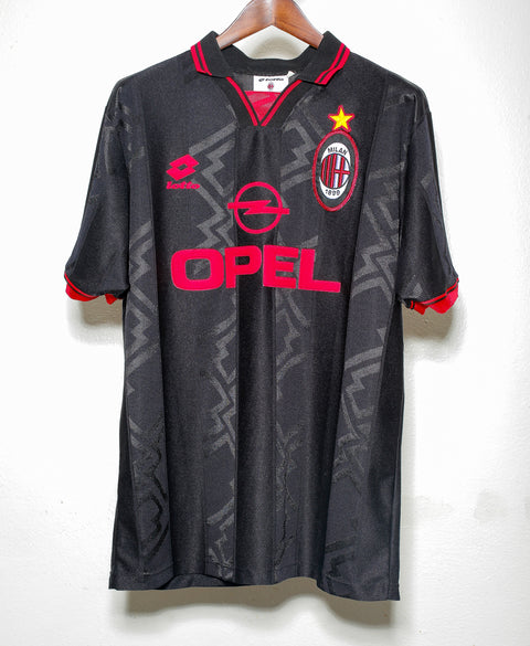 1996 - 1997 AC Milan Third #18 Baggio  ( XL )